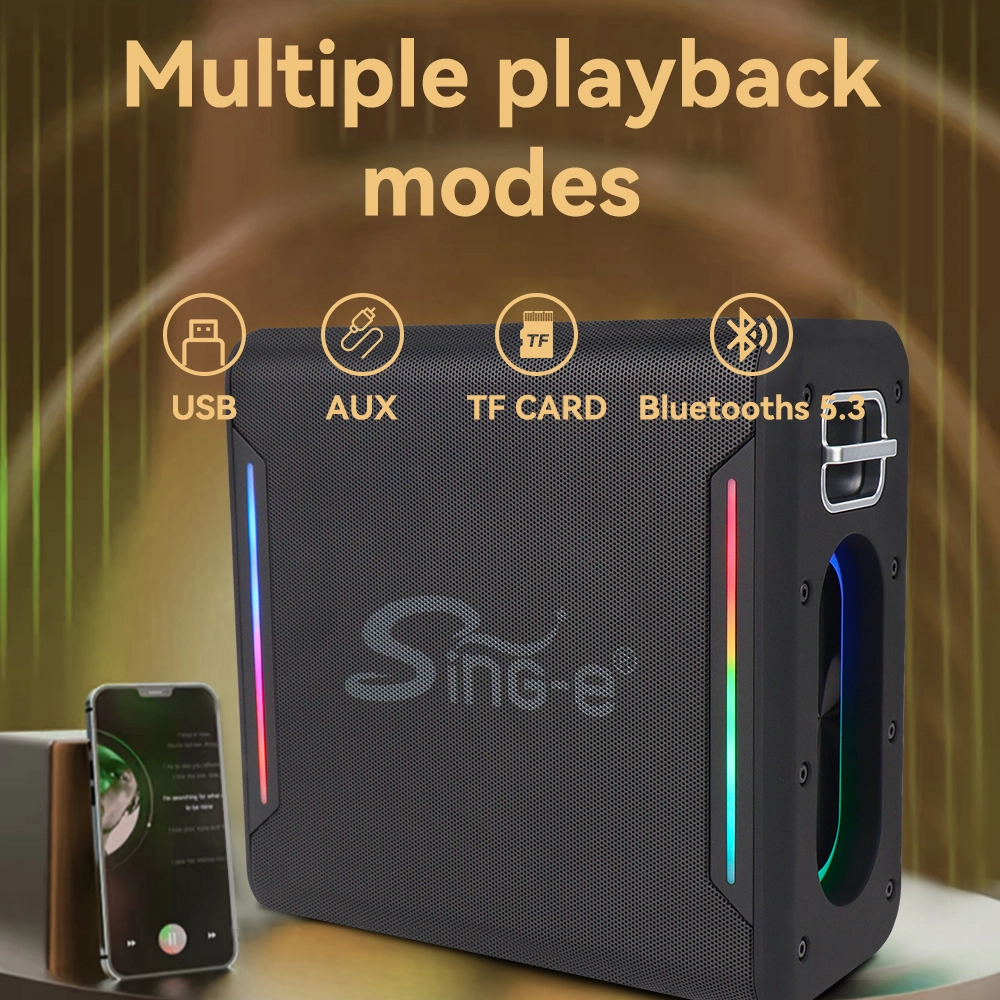 Mini Enceinte Bluetooth Portable - 4x4x3 Cm, Basses Renforcées, Idéale Pour Maison, Bureau Et Voyages