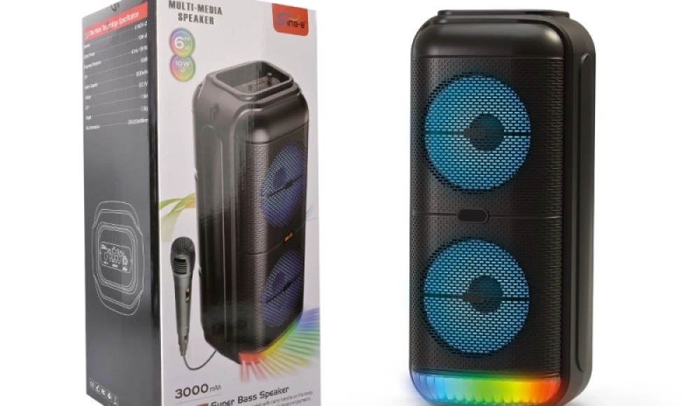 portable stereo speakers